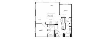 a schematic diagram floor plan