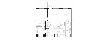 the illustration of the 2500 sq fts floor plan