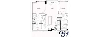 the plan of the upper level of the house has bedrooms and baths