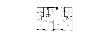 a floor plan of a home with several different floors