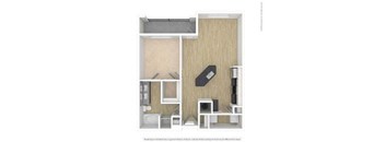 a floor plan of a two bedroom apartment