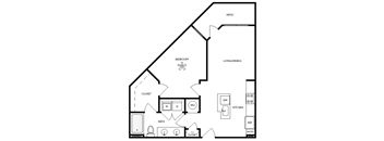 a floor plan of a 10000 sq ft building with an attic and a