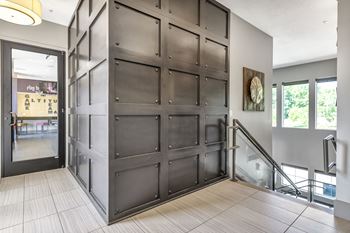 Staircase landing clubhouse Altitude 970