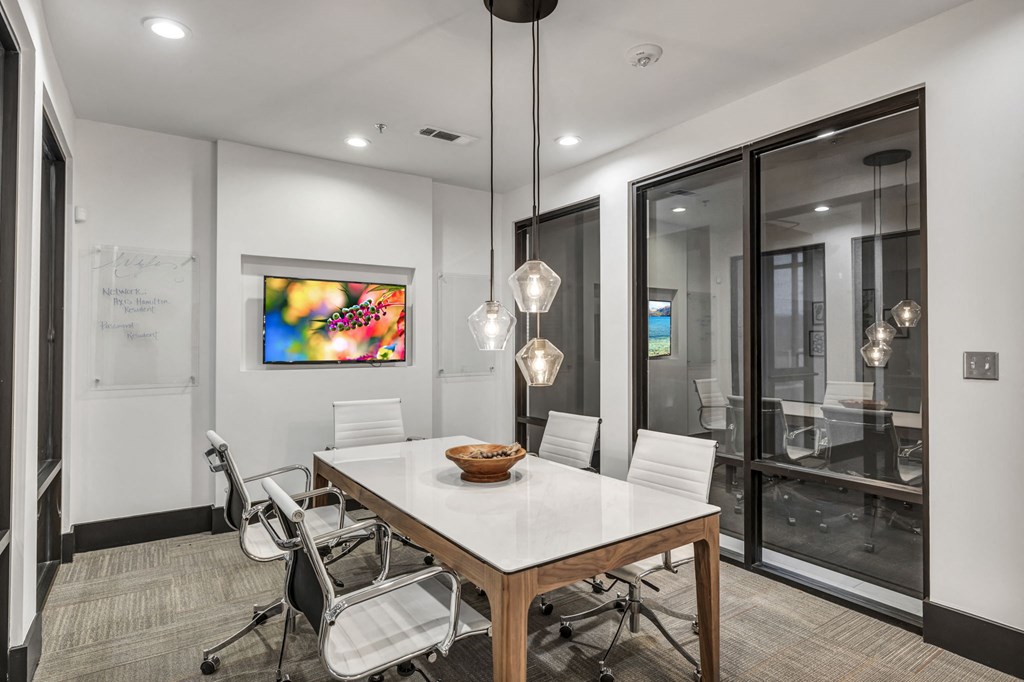 Conference Table¦Axis Hamilton Luxury Apartments