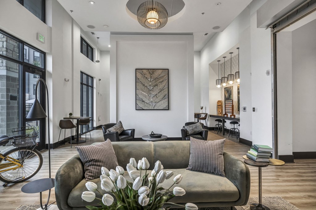 Couch¦Axis Hamilton Luxury Apartments