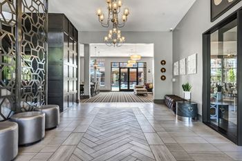 Clubhouse entryway foyer