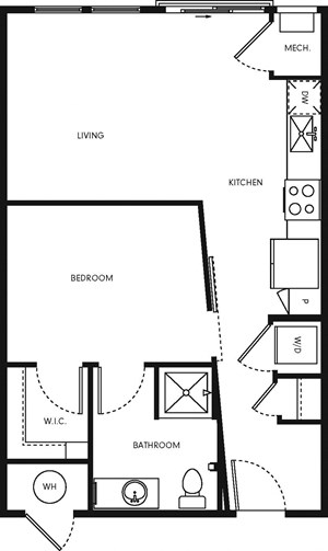 Floorplan Photos Gallery E1 Floor Plan at Altitude 970, Kansas City, 64151