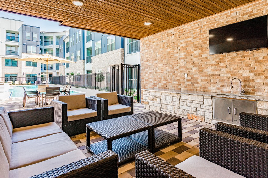 our apartments showcase a beautiful screened in porch