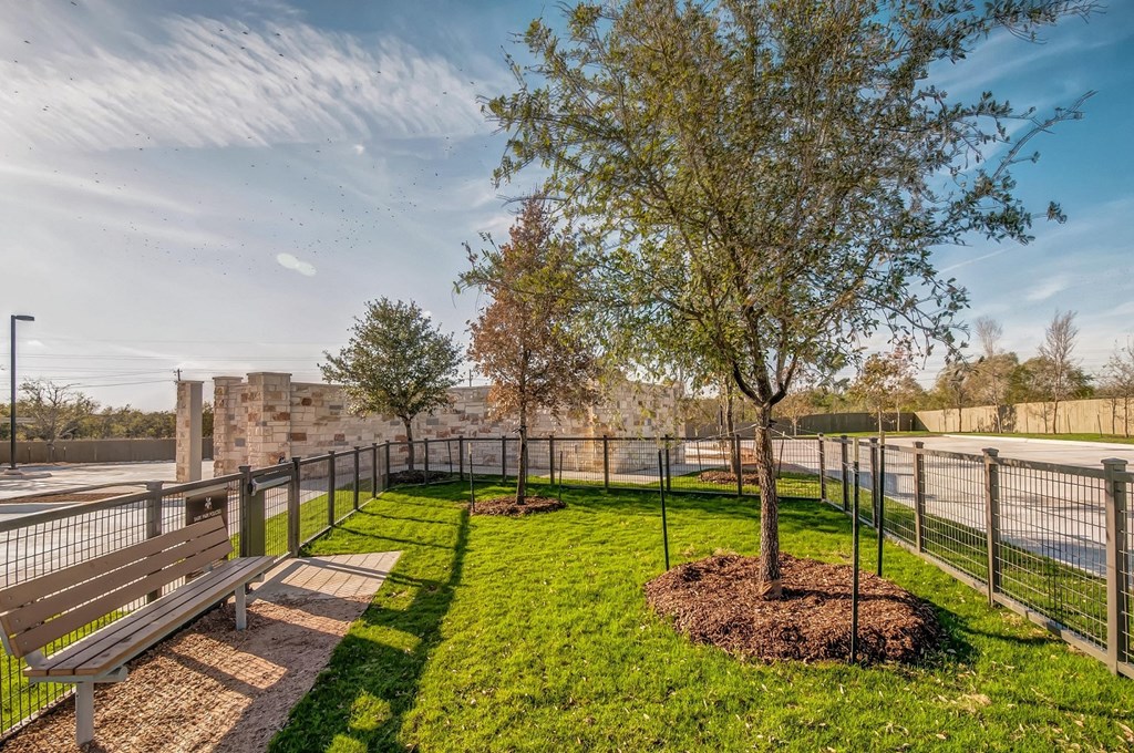 the preserve at ballantyne commons community park bench and tree