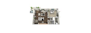 a floor plan image of the acadia apartments in houma, la