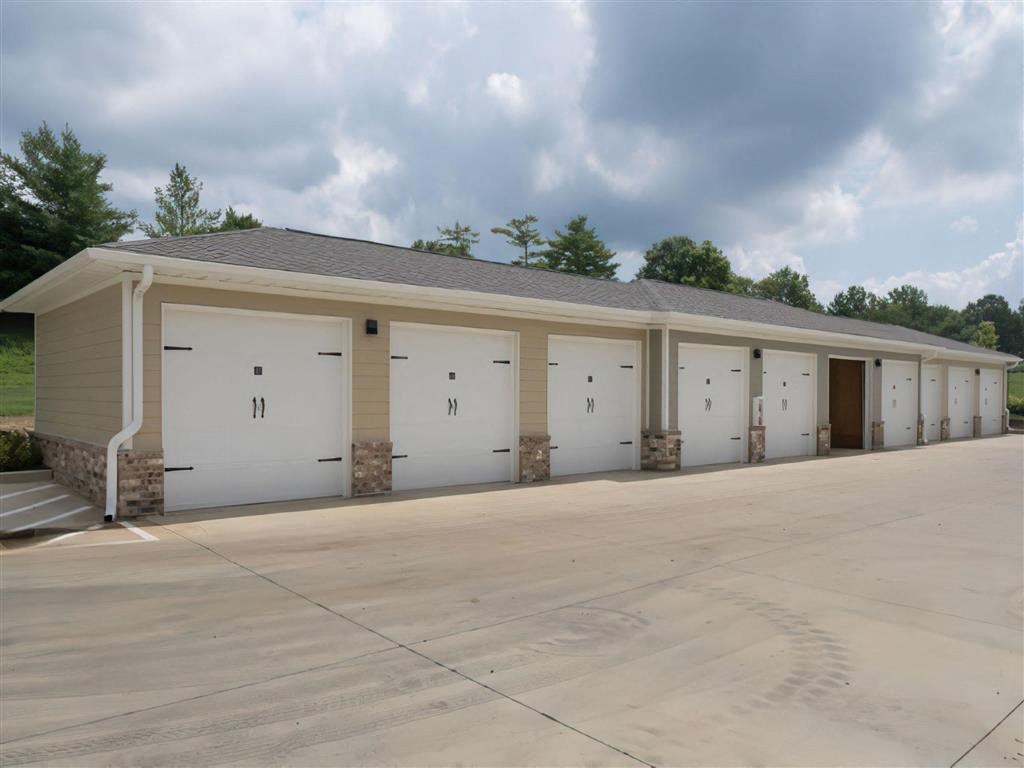 the attached garages are available in the building