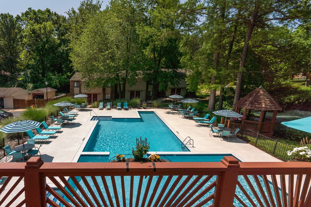 a view of the pool at the springs resort and spa