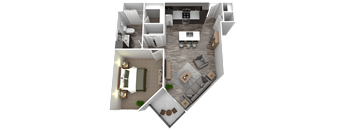 the venice apartment homes 1 bedroom floor plan