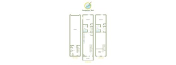 2 Bed, 2 Bath - 943 Sq. Ft.