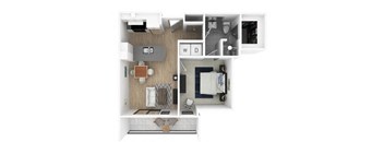 1 bed 1 bath at Everra Midtown Park Apartments, Texas, 75231