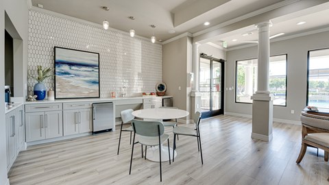 Coffee Lounge at Highland Luxury Living, Texas
