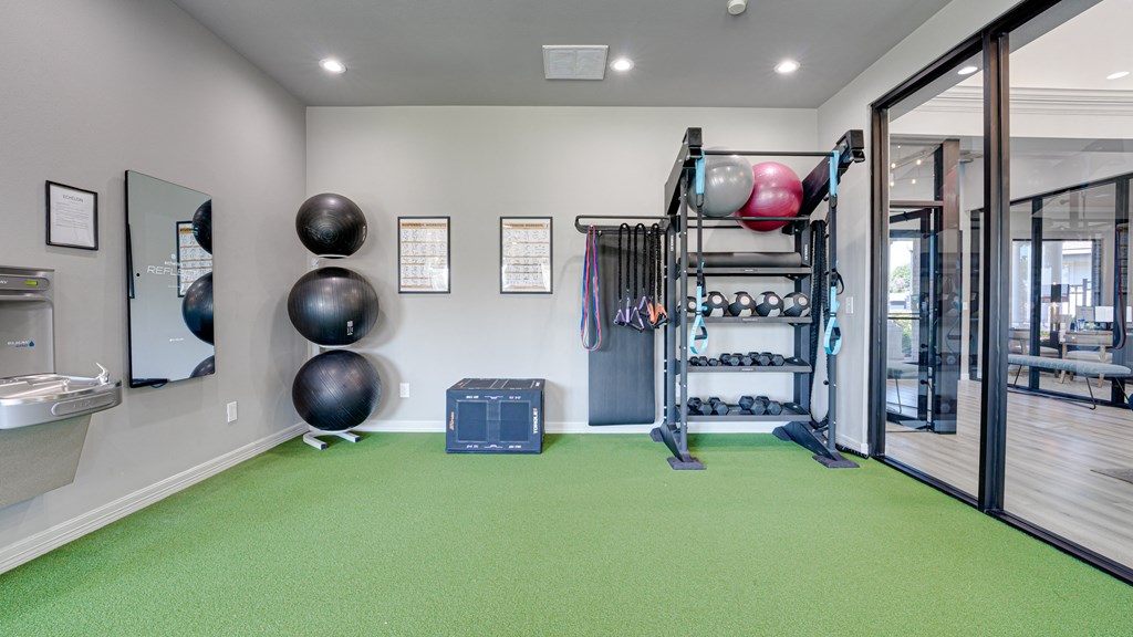 Yoga Studio at Highland Luxury Living, Lewisville, TX
