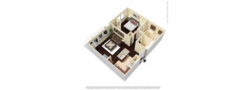 A1 Floor Plan at Vine + Vail, Grapevine, TX