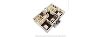 B1 Floor Plan at Vine + Vail, Texas, 76051