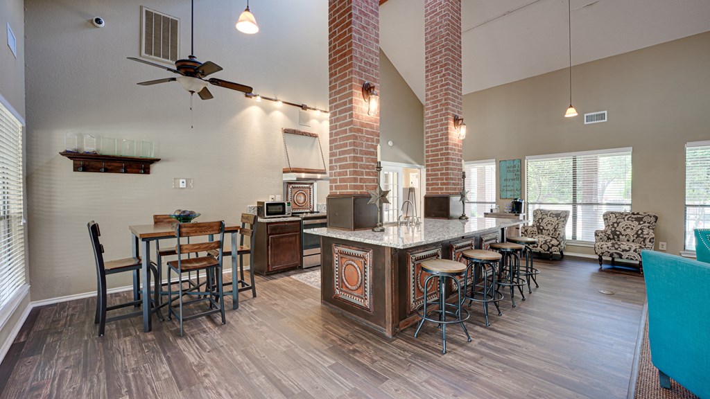 Clubhouse Kitchen at Bardin Oaks, Arlington, TX, 76018