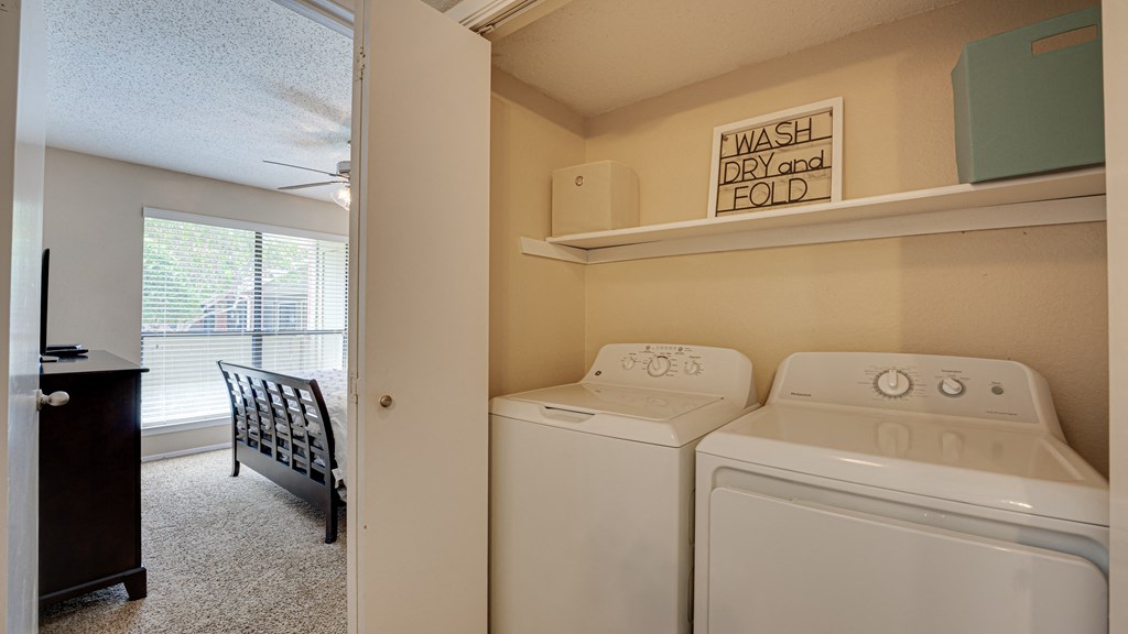 In Home Full Size Washer And Dryer at Bardin Oaks, Texas, 76018