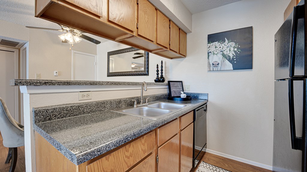 Granite Countertop Kitchen at Bardin Oaks, Arlington, 76018