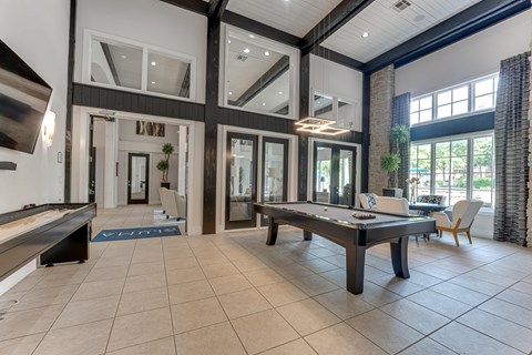 Clubhouse Billiards Table at The Brazos, Texas