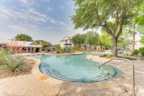 Resort Style Pool at The Brazos, Dallas, 75287