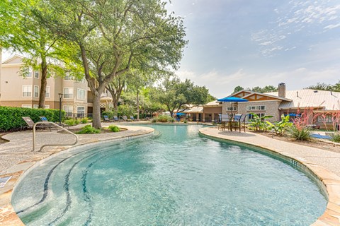 Sparkling Pool at The Brazos, Texas, 75287
