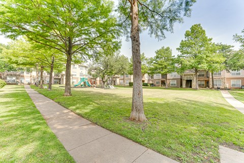 Green Space Walking Trail at The Brazos, Dallas, TX, 75287