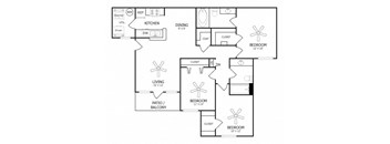C1 Floor Plan at Mason, McKinney
