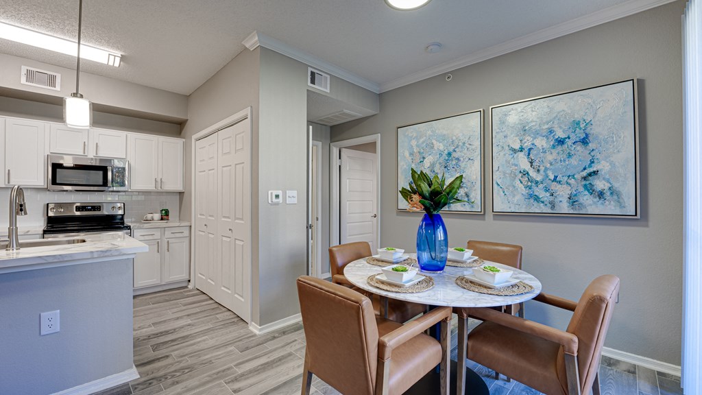Dining And Kitchen at Carmel Creekside, Fort Worth, TX, 76137