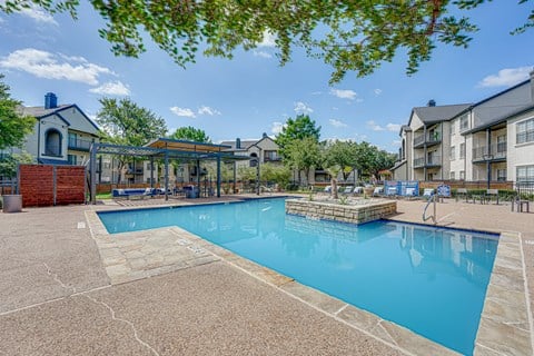 our apartments offer a swimming pool  at Carmel Creekside, Fort Worth, 76137
