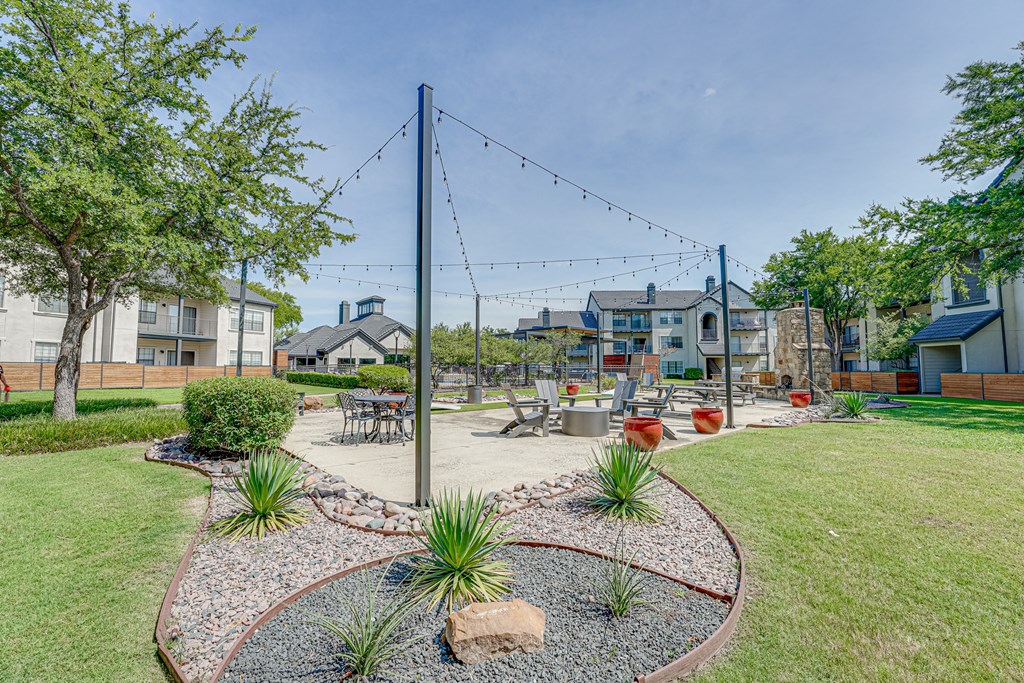 Outdoor amenities at the enclave at woodbridge apartments in sugar land, tx  at Carmel Creekside, Texas, 76137