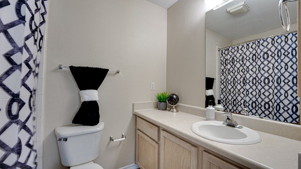 Luxurious Bathroom at Cleburne Terrace, Texas