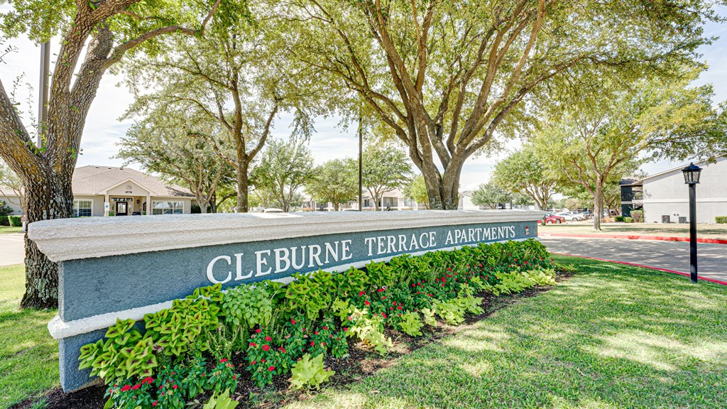Property Signage Outdoor at Cleburne Terrace, Texas, 76033