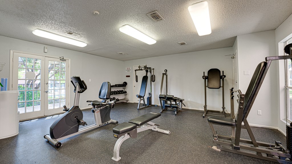 Fully Equipped Fitness Center at Copper Hill, Bedford, Texas