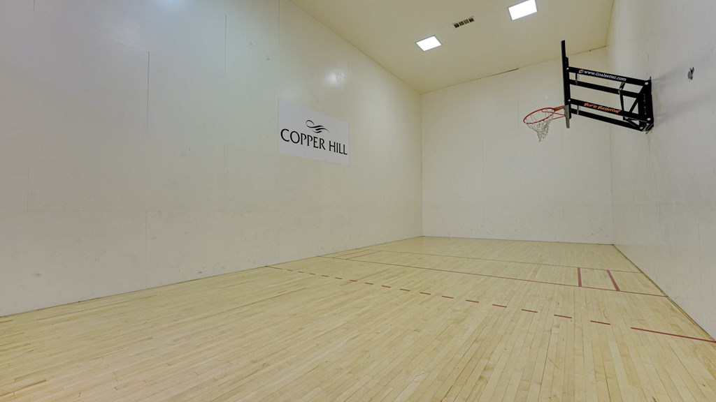 Full Outdoor Basketball Court at Copper Hill, Bedford, TX