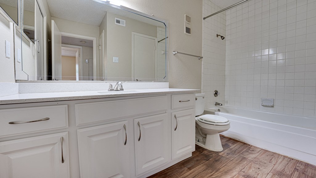 Bathroom With Bathtub at Copper Hill, Bedford, Texas