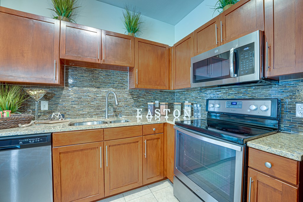Modern Kitchen at Easton Apartments, Texas
