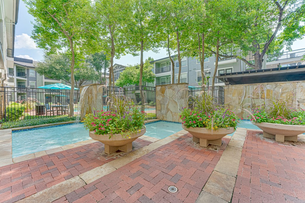 Pool Area at Easton Apartments, Dallas, TX