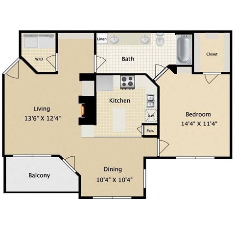 El Dorado Floor Plan at The Brazos, Texas