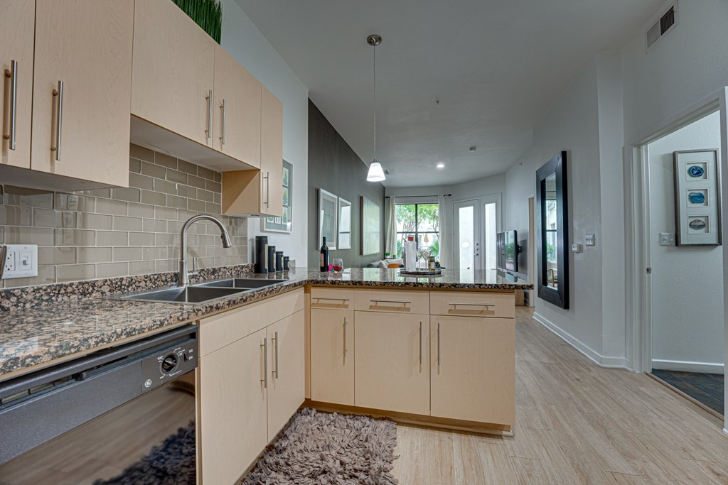 Kitchen Cabinets at Vue Fitzhugh, Dallas, TX