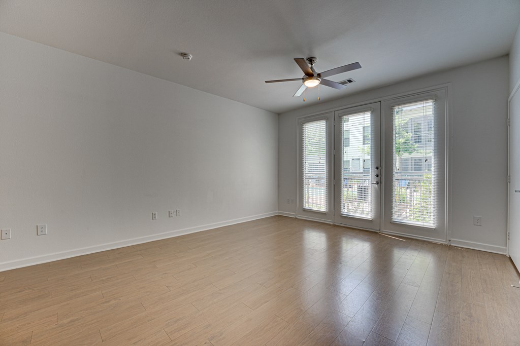 Lighted Ceiling Fan at Vue Fitzhugh, Texas