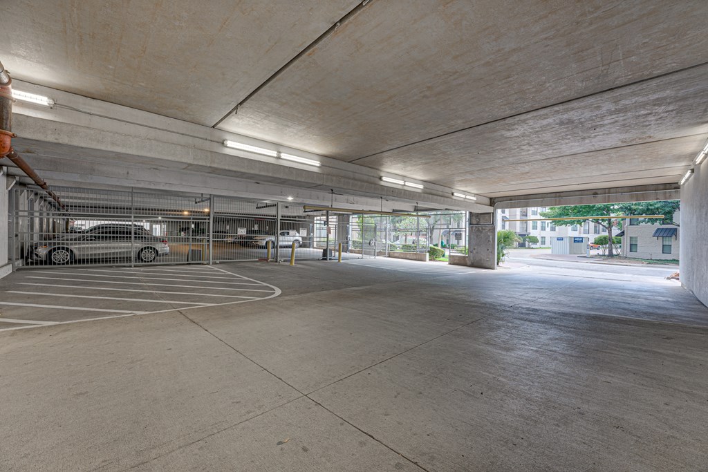 Underground Parking Area at Vue Fitzhugh, Texas, 75204