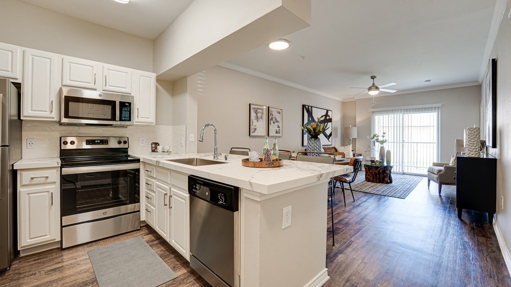 Kitchen Unit at Highland Luxury Living, Lewisville, 75067