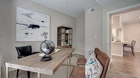 Elegant Dining Space at Highland Luxury Living, Lewisville, TX, 75067