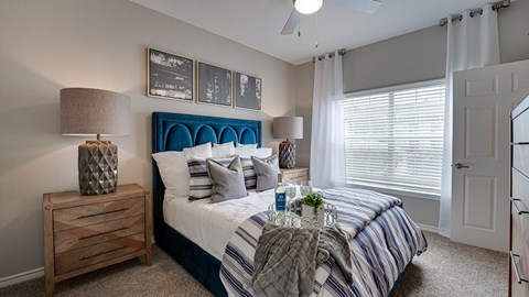 Comfortable Bedroom at Highland Luxury Living, Lewisville, TX, 75067