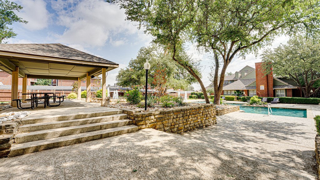Picnic Area at Hunters Hill, Texas