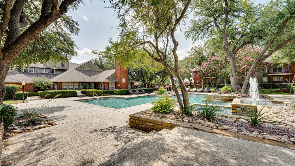 Pool Area at Hunters Hill, Texas, 75287